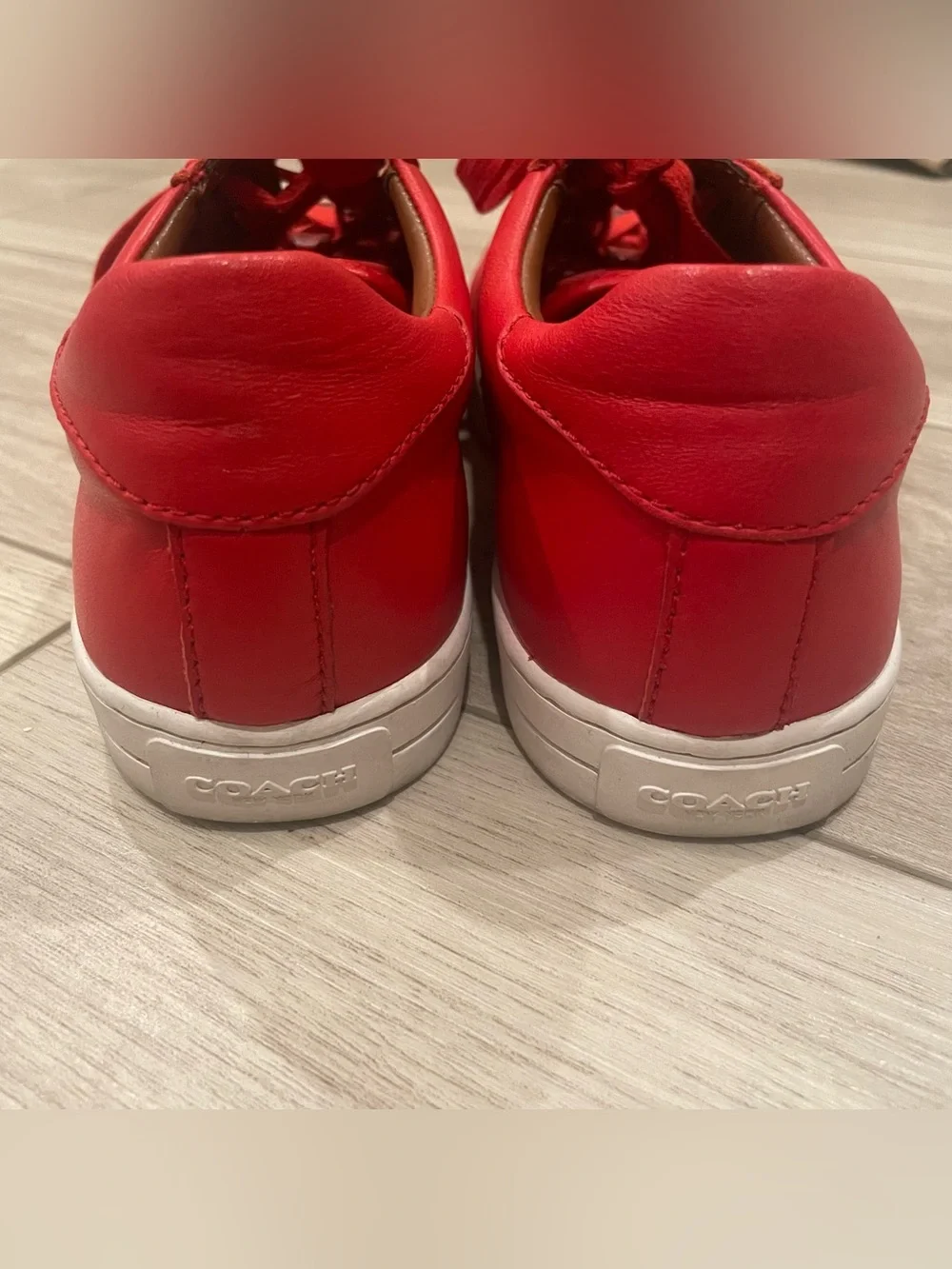 COACH X DISNEY Motorcycle Mickey Sneakers